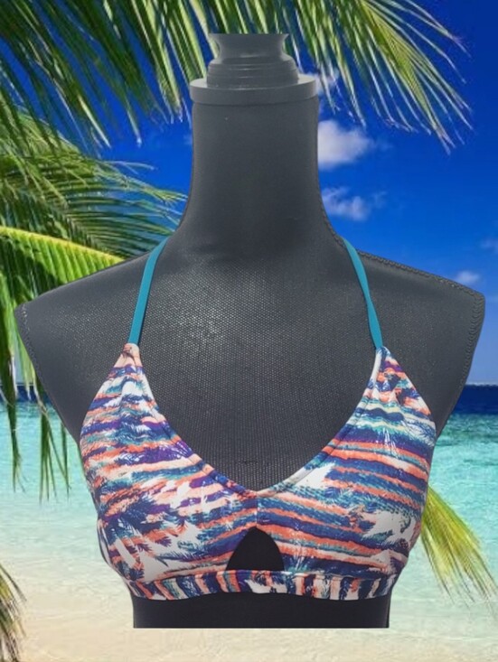 Mossimo Supply Co. Other - Mossimo Ladie's Multicolor Palm Print Bikini Top